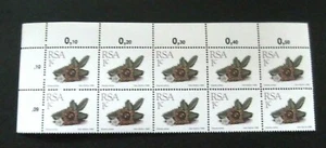 South Africa-1988-Block of 10 1C Succulent Flower issues-MNH - Picture 1 of 2