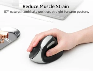 Mouse MX Vertical Advanced Ergonomic Mouse NEW Free Postage - Picture 1 of 9
