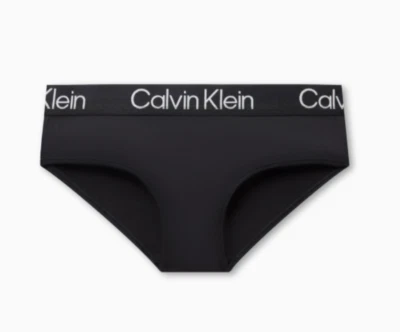 Calvin Klein Women's Waist LOGO Breathable Half-Pack Hip Briefs | QF6694AD - Image 1 of 4