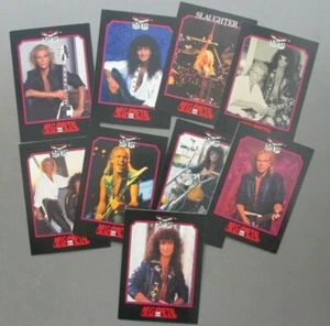 Michael Schenker Group MSG Mega Metal trading cards set of 9 (UFO) ! - Picture 1 of 1