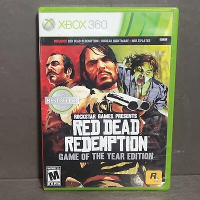 Red Dead Redemption Game of the Year Edition Xbox 360 Video Game - Image 1 of 4