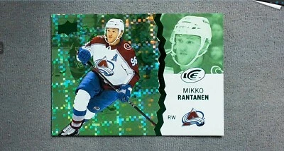 2023-24 Upper Deck Ice Green #49 Mikko Rantanen Avalanche - Image 1 of 2