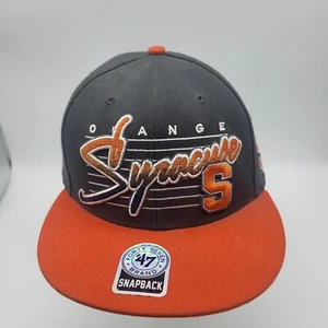 Syracuse University Orange '47 Brand Snapback Hat Cap One Size - Picture 1 of 10
