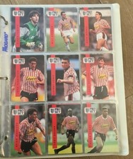 PRO-SET FOOTBALL TRADING CARDS - 1990-1991 – SHEFFIELD UNITED