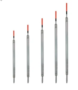Juego de 5 flotadores de pesca gruesa Premier Floats Clear Insert Waggler (tallas 12345) - Imagen 1 de 1