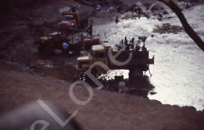 1980s Locals People River Trucks Camp Marrakech Fez ? Morocco 35mm Film Slide