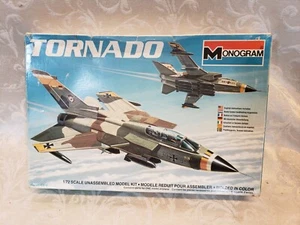 Vintage Monogram Tornado Model Kit - 1982 - Military Aircraft 1/72 Scale - Picture 1 of 7