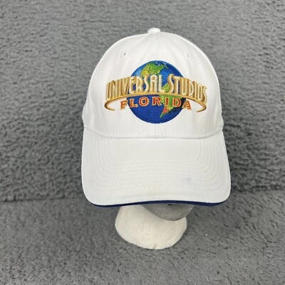 De Colección Universal Studios Florida Gorra Ajustable Parque de Atracciones Unisex Papá Blanco Foto 1 de 4