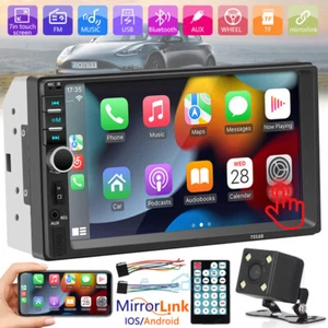 Radio Estereo De Pantalla Para Coche Carro GPS Tactil 2 DIN Bluetooth Con Camara - Bild 1 von 29