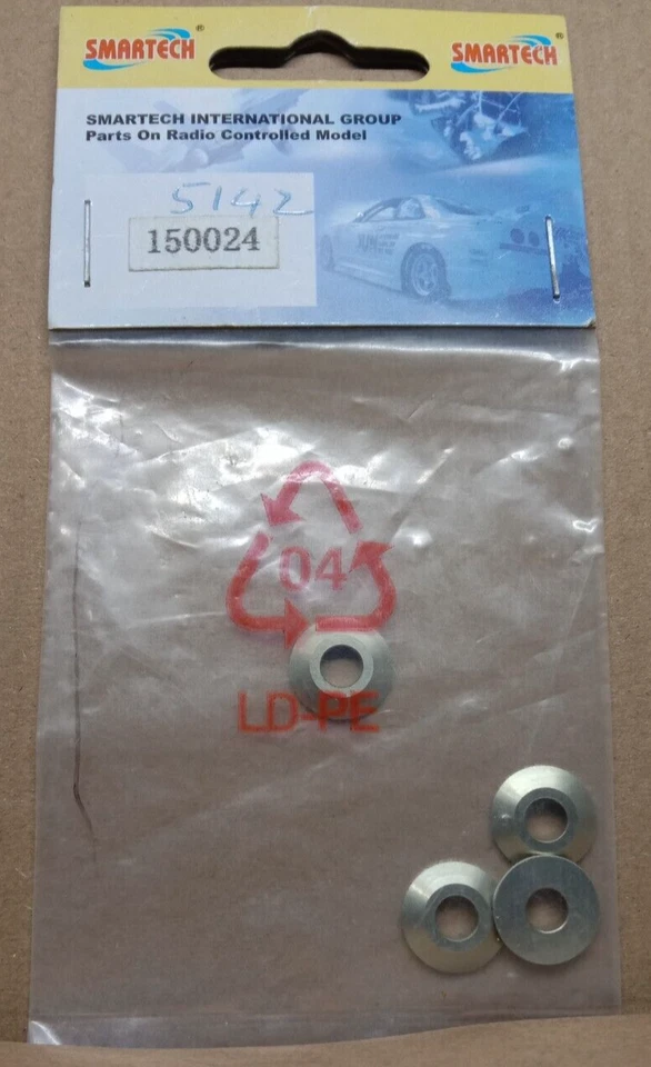 Smartech - 150024 05142 -Tappered Shim Rear Lower Arm  - R/C Buggy -NEW IN PACK - Image 1 of 1