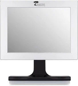 Shower Mirror w/ Squeegee - Anti-Fog - Adjustable by: ToiletTree - Picture 1 of 2