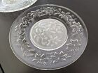 Princess House Fantasia Luncheon 8in Salad Dessert Plates Frosted Set of 4