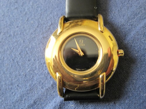 Orologio unisex H312 placca oro FENDI #400J quarzo