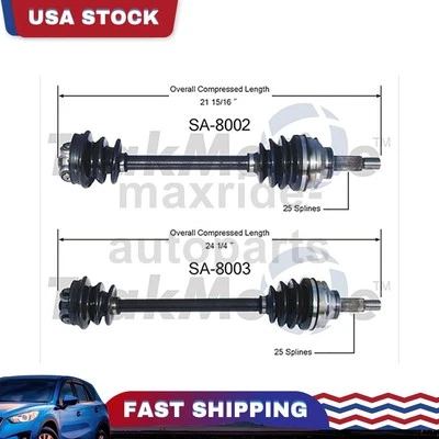 前乘客司机侧 CV 轴接头适合 1985 1987 1988 1989 年 1989 年萨博 900 — 第 1/3 张图片