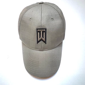 Hat Nike Tiger Woods Collection Stretch Fit Gray Blue Embroidery Strapback - Picture 1 of 4