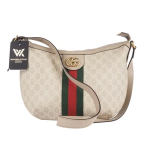 GUCCI Ophidia Medium Cream 598125 luxus designer Schultertasche OP: 1300 € - Bild 1 von 1