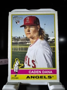 Caden Dana 2025 Topps Heritage #378 RC Los Angeles Angels - Picture 1 of 2