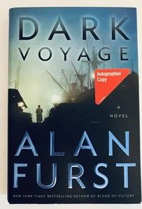 Alan Furst Dark Voyage Signed Autographed Hardcover First Edition Book WW2 Spy - Picture 1 of 10