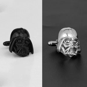 Darth Vader Cufflinks | Star Wars Wedding, Groomsmen Gifts, Wedding Cuff Links - Picture 1 of 9