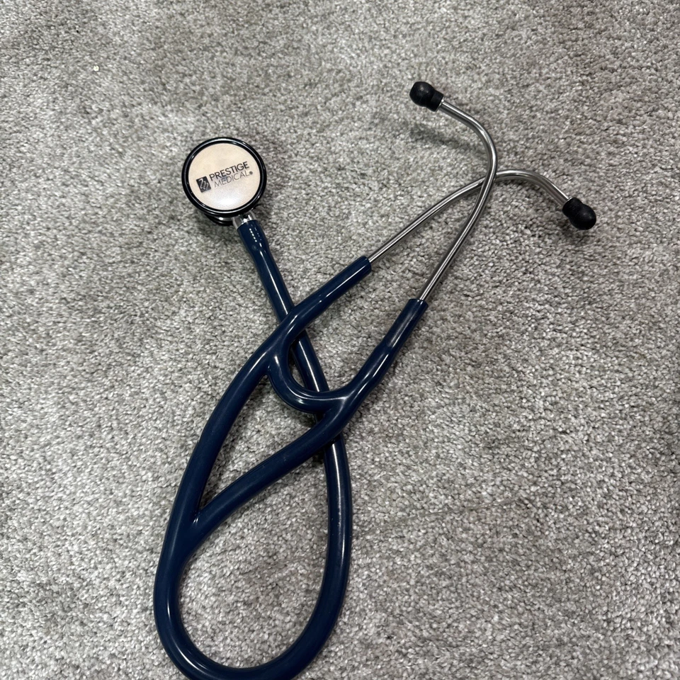 Prestige Medical Clinical Lite Stethoscope Navey Blue Nurses Favorite Scope - Image 1 of 2