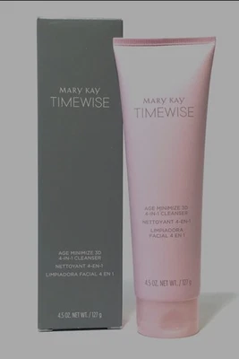 LIMPIADOR MARY KAY TIMEWISE AGE MINIMICE 3D~4 EN 1~Combinación con PIEL GRASA Foto 1 de 2