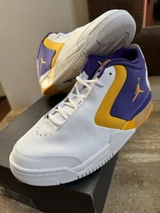 Size 10 - Jordan Big Fund Lakers. Brand New. Authentic And All Original. - Picture 1 of 22