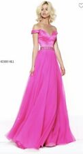 Sz 4 Sherri Hill Prom Dress Fuchsia Pink 50943