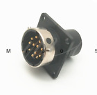 1Pc Connector 12 Core Socket+Pin Utg01412p
