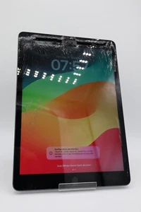Apple iPad 7 10,2 Zoll 32GB WiFi Space Grau A2197 Displayschaden #4822 - Bild 1 von 5