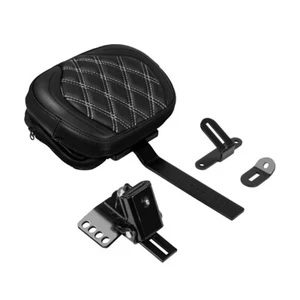 Driver Rider Backrest w/ Bag & Bracket For Harley Street Glide 2006-2024 - Picture 1 of 9