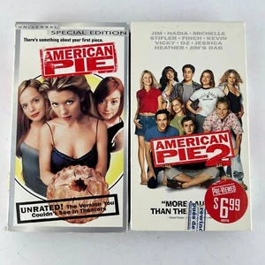 American Pie 1 & 2 VHS Video Tape Lot - Picture 1 of 6