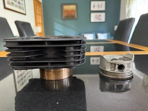 Yamaha XT350 55V Motorcycle Engine Cylinder Barrel & Piston - Good Condition - Picture 1 of 13