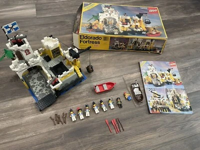 Lego Pirata 6276 Fortaleza El Dorado Usado 100% Completo Con Caja Instrucciones Foto 1 de 4