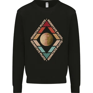 Reinstate Pluto Funny Astronomy Mens Sweatshirt Jumper - Picture 1 of 27