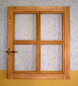 Holzfenster alt mit Sprossen - Bild 1 von 2
