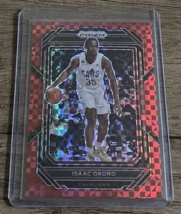 Isaac Okoro 2022 Panini Prizm Red Power Prizm /75 #78 Cleveland Cavaliers - Picture 1 of 2
