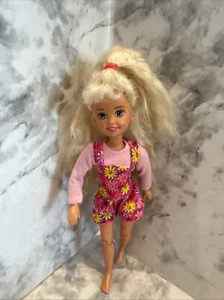 Vintage 1996 Mattel Bicyclin' Stacie Barbie Sister Doll Original Outfit Jointed - Bild 1 von 16
