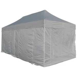 6x3m ALU Profi Faltzelt Marktzelt Marktstand Tent 40mm QUAD mit Metallgelenken - Bild 1 von 8