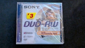 Sony mini DVD-RW Souble sided 2.8GB 60min x3 - Picture 1 of 3