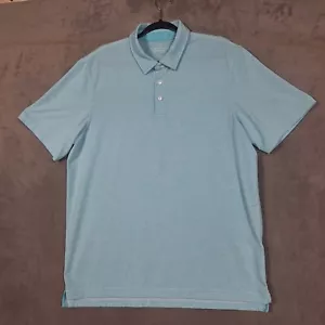 Camisa Polo Vineyard Vines Performance Para Hombre Grande Azul/Verde Rayas Elástica - Imagen 1 de 8