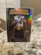 2023 Panini Gold Standard Nick Chubb Gold Mine Patch 203/299 