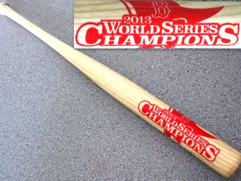 BOSTON RED SOX "2013 WORLD SERIES CHAMPIONS" NEW 18" MINI SOUVENIR BASEBALL BAT Cover