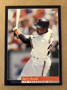 1994 Score #1 Barry Bonds Giants Baseball Card