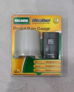 Holman iWeather 5m Pre Wired Digital Rain Guage WS202A - Picture 1 of 3