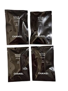 Chanel Noir Allure Black Mascara. Bundle of 4 Travel/Mini Size in Sealed Pouches - Picture 1 of 3