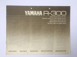 Bedienungsanleitung Yamaha R-300 Receiver - Bild 1 von 2