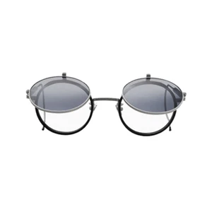 Gafas de sol Etnia Barcelona Ballard Vintage negras plateadas con clip en tonos - Imagen 1 de 3