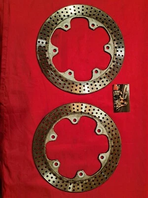 Rotores de freno delanteros HONDA CBR600F1 1987-1990 (HURRICANE), 1 PAR Foto 1 de 4