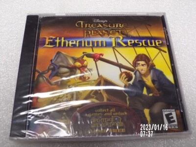 Disney's Treasure Planet Etherium Rescue Promo Games 2002 CD-ROM For PC Windows - Image 1 of 2
