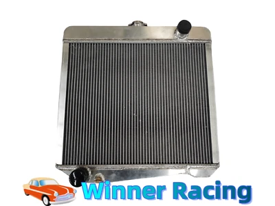 Fit Lincoln Continental Mark II V8 1956-1957 Aluminum Radiator 74MM CORE - Image 1 of 4